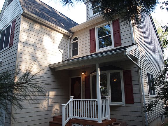 Side and front of the house