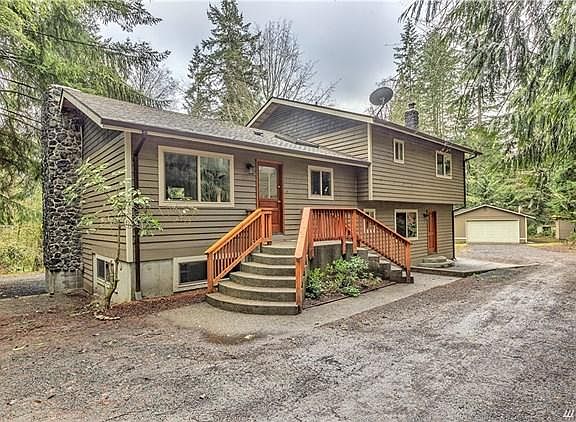Back of house with convenient access directly to kitchen