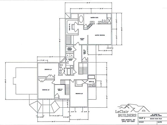 Second floor plan