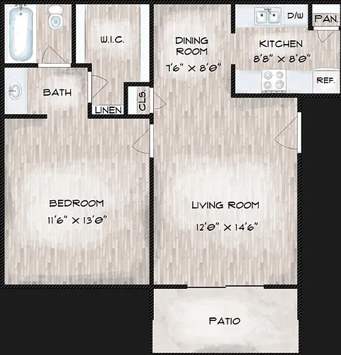 Floor plan A2