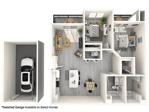 Floor plan B2 Premium - Glendale