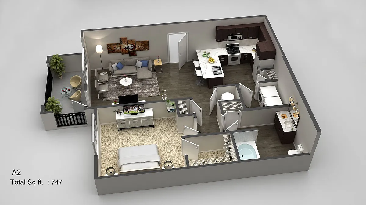 Floor plan Slate Deluxe