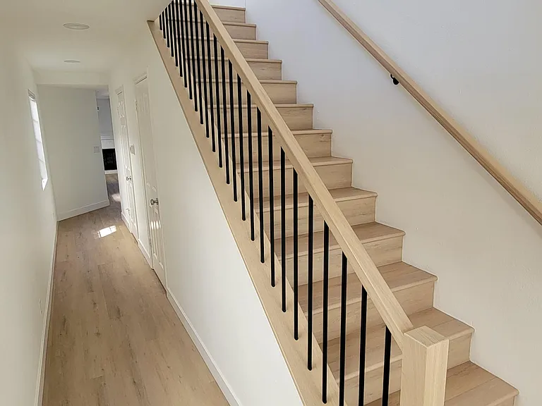All new staircase to code.