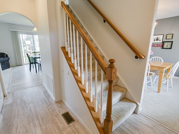 Entry to Stairs, Dining Room