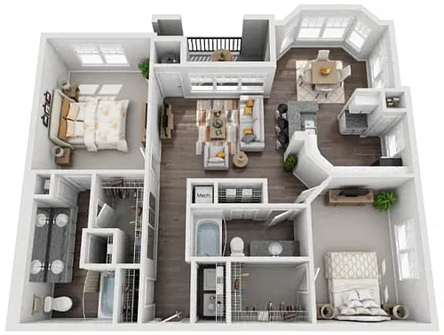 Floor plan The Metropolitan