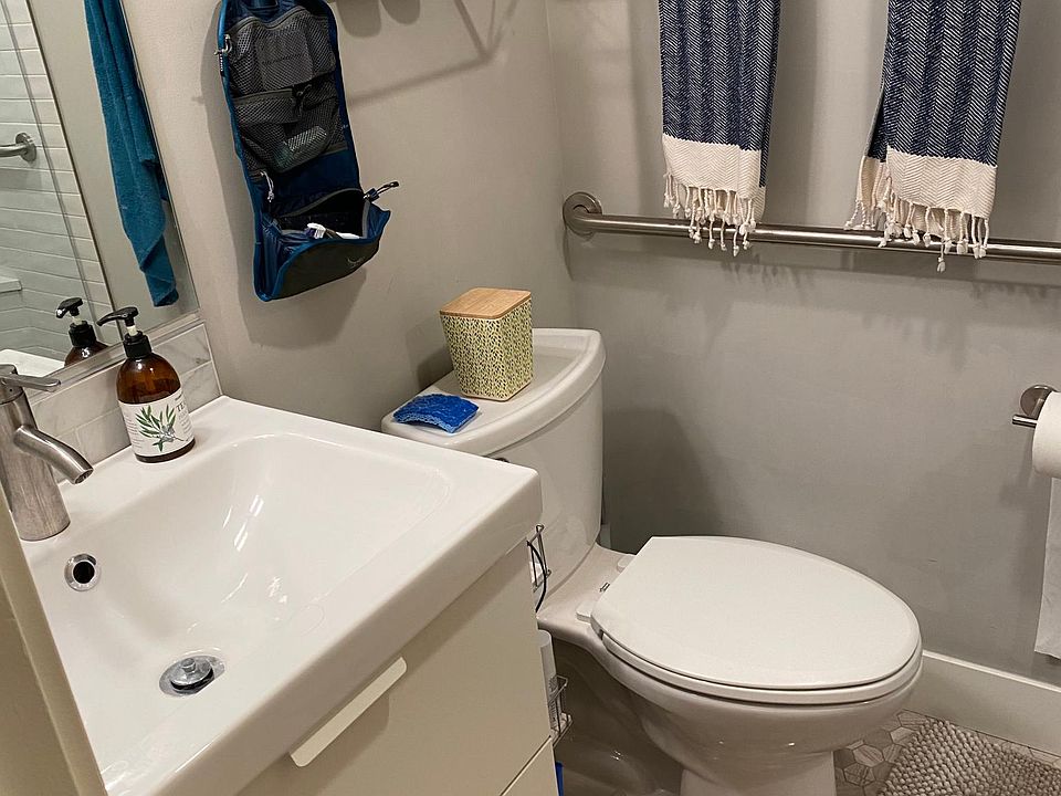 Bathroom - Note updated floor tile.