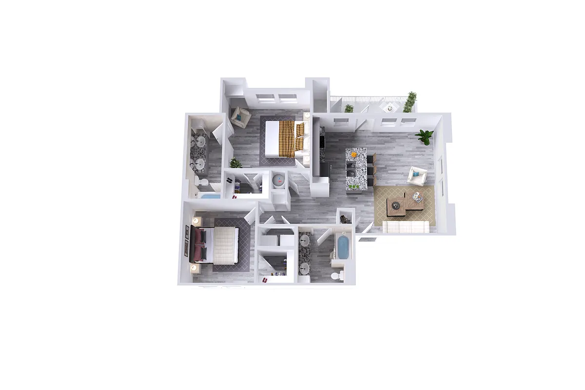 Floor plan Flatland