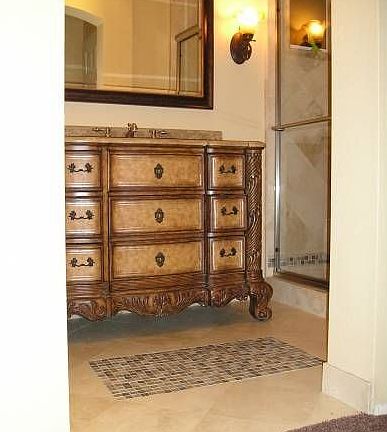 Tuscan style masterbath