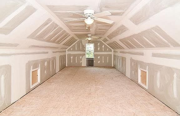Storage above garage