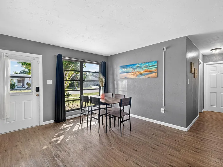 Dining Area with lots of Natural Sunlight