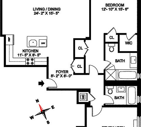 2nd image of 270 W 19th St APT 2A