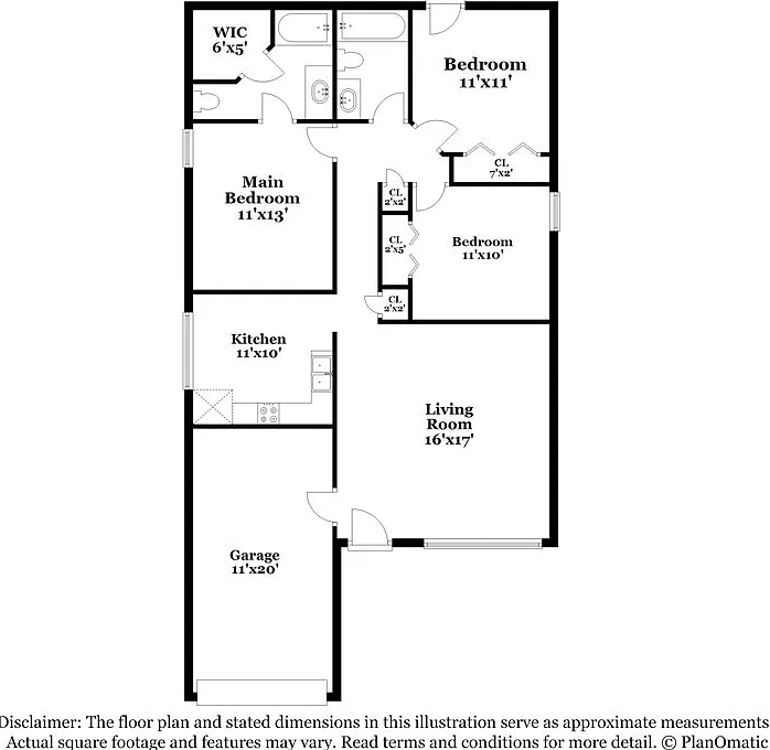 3 bed, 2.0 bath, 1182 sqft, $2,045 — Photo 2
