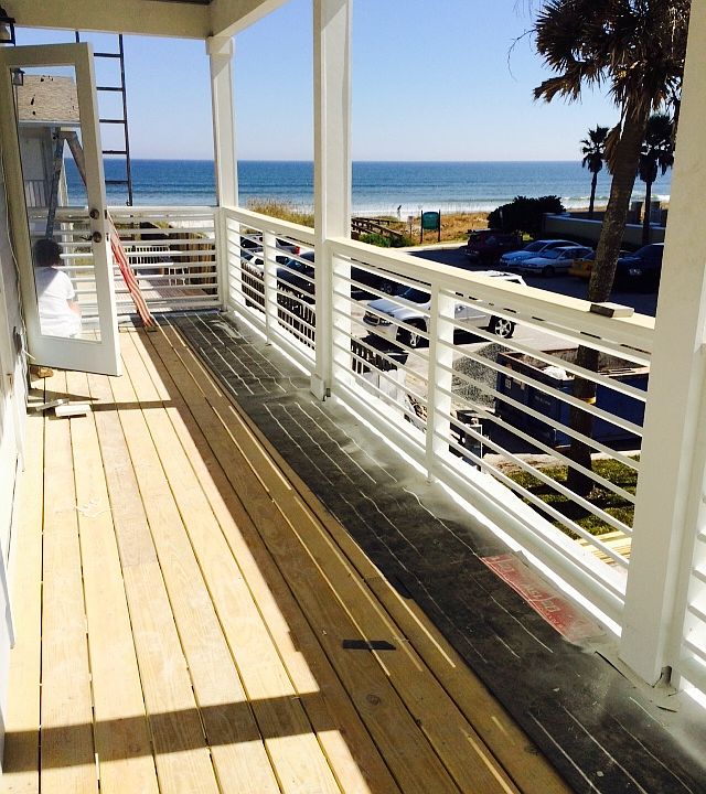 View from 2nd floor balcony 