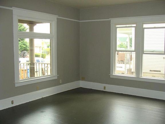 Partial view of Mt. Rainier from super-sunny living room