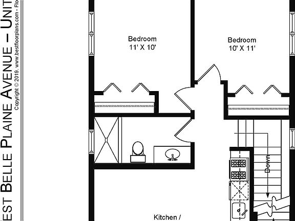 2nd image of 1614 W Belle Plaine Ave #2L