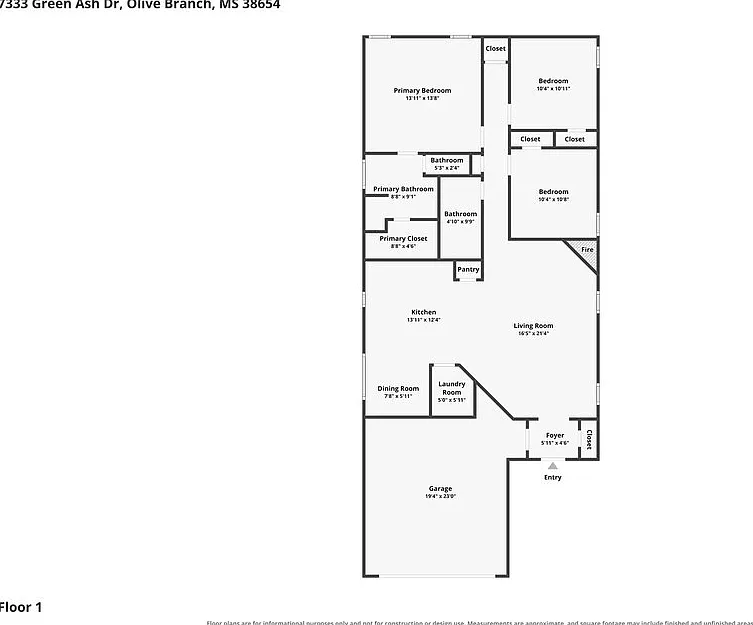 3 bed, 2.0 bath, 1551 sqft, $1,915 — Photo 2