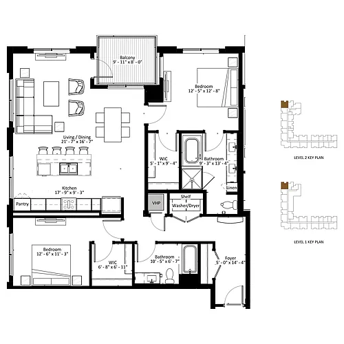 Floor plan Calla
