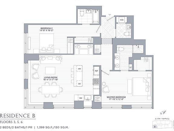 2nd image of 212 Warren St APT 3B