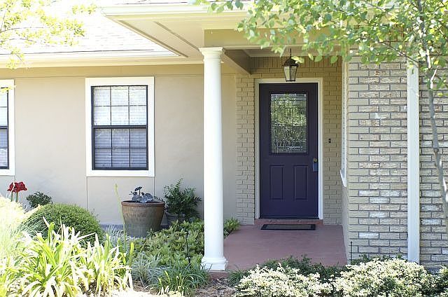 updated front entrance