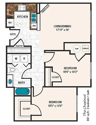 Floor plan Chestnut