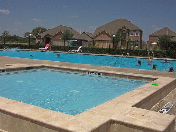 One of Two Community Pools