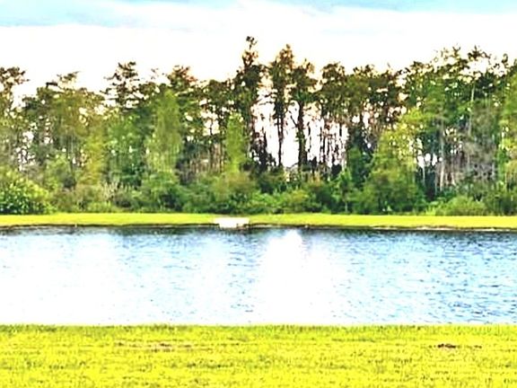 Water view directly in front of home