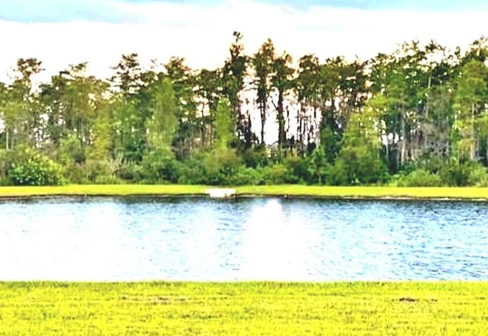 Water view directly in front of home