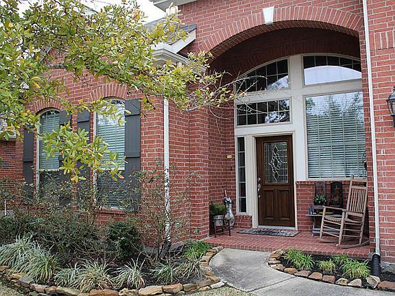 A front porch that you can actually enjoy! Beautiful front entranced to this fantastic home.