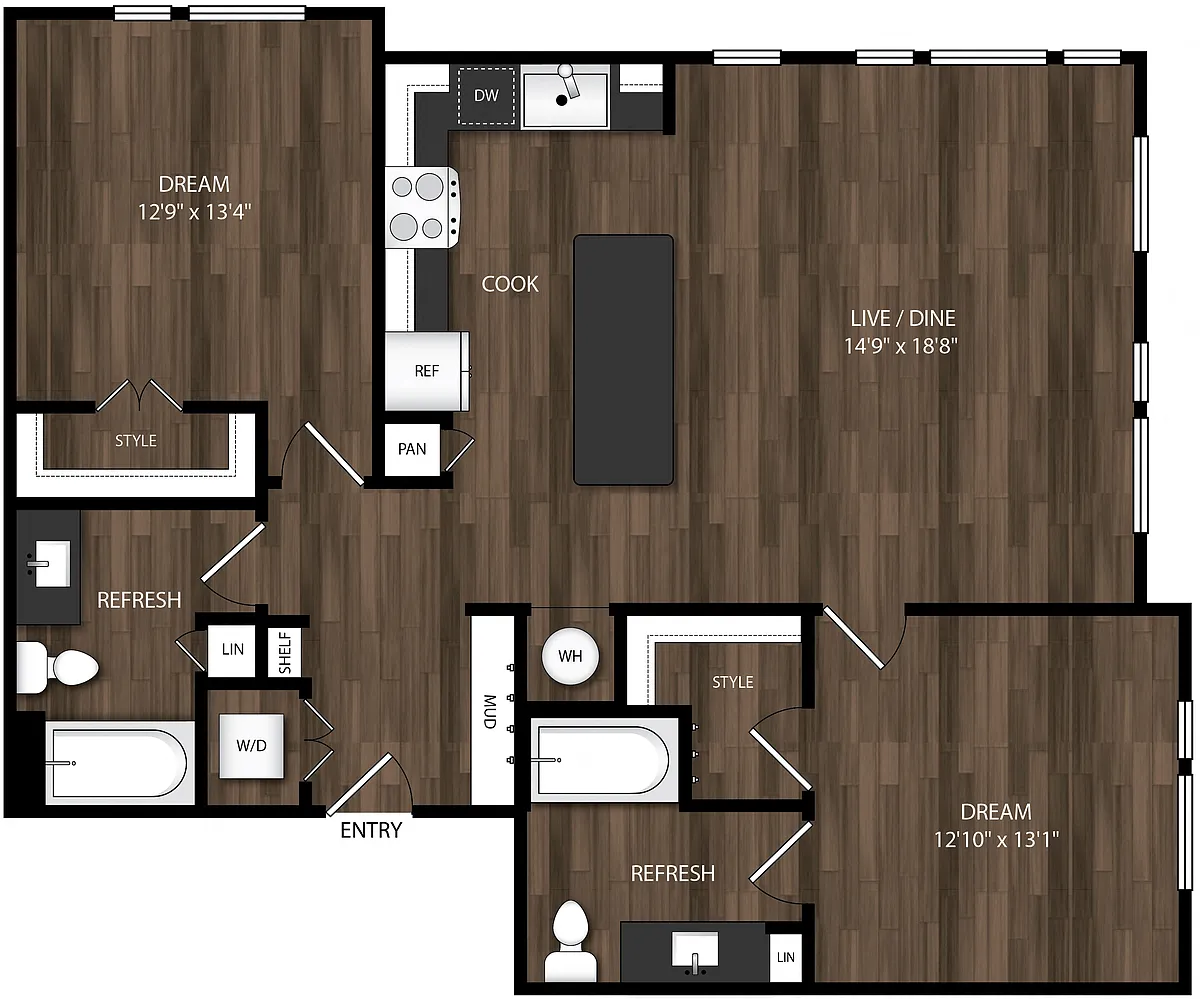 Floor plan B6