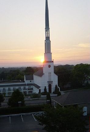 Steeple View from the balcony