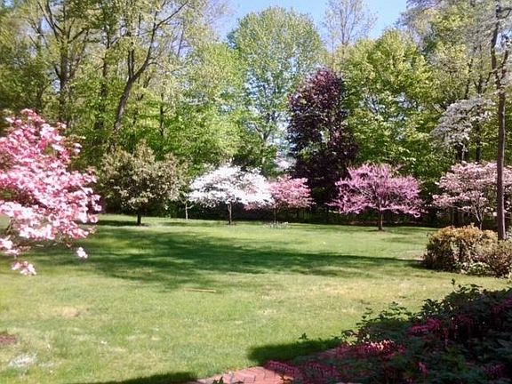 total privacy in park-like setting on 2.5 acres bordered by 18 acre protected property