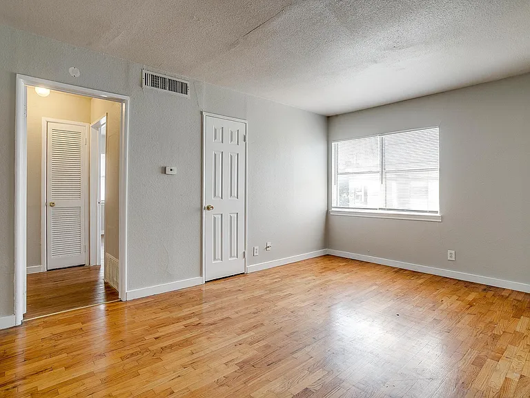 Living room into bedroom hallway