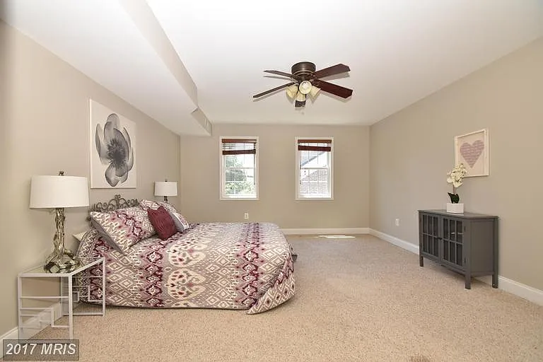 Bedroom 1- now has hardwood floors!