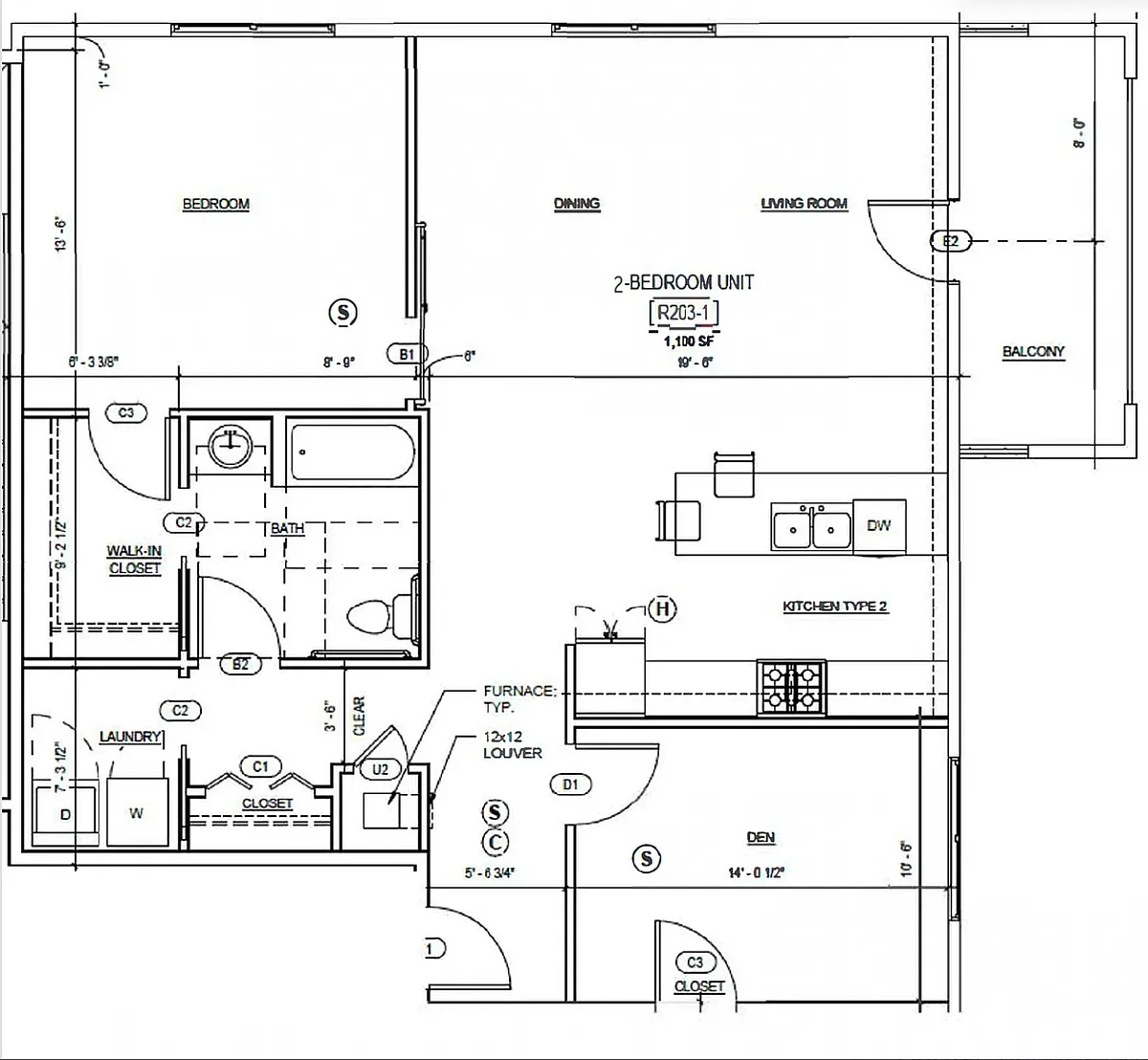Floor plan B