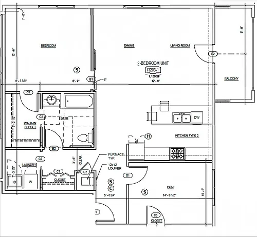 Floor plan B