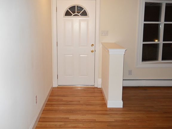 Foyer/Living Room Area with Bay Window