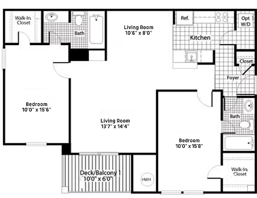 Floor plan B2