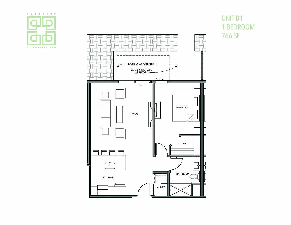 Floor plan B1