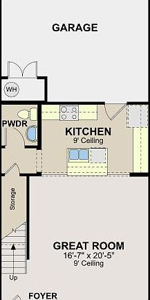 Lower level floor floorplan.