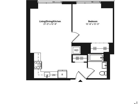 2nd image of 55 Willoughby St #16C