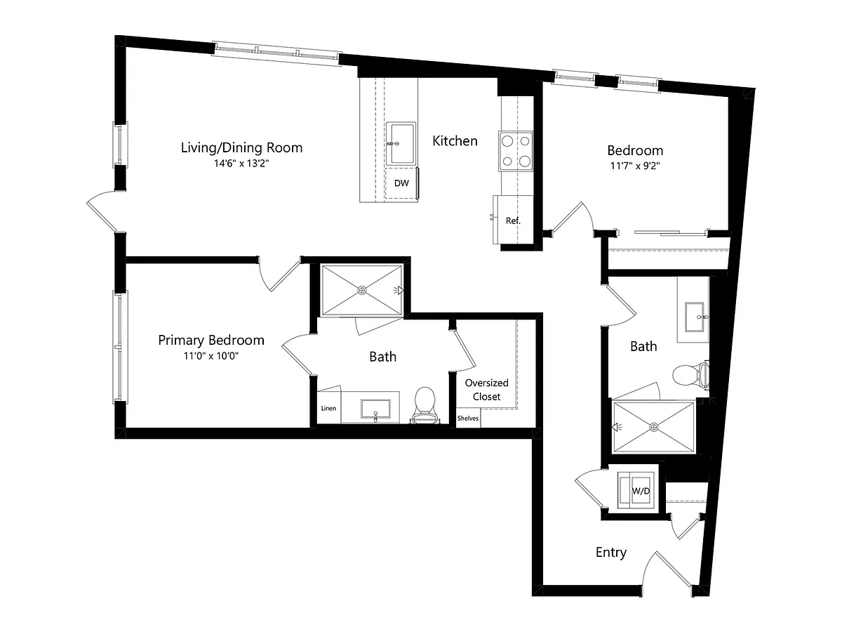 Floor plan B15