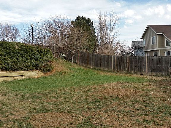 Very large back yard