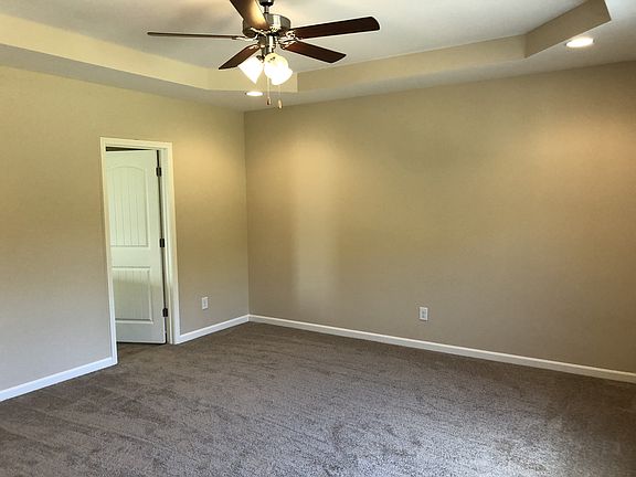 File photo of the owner s suite on the main level of the 2300 plan.