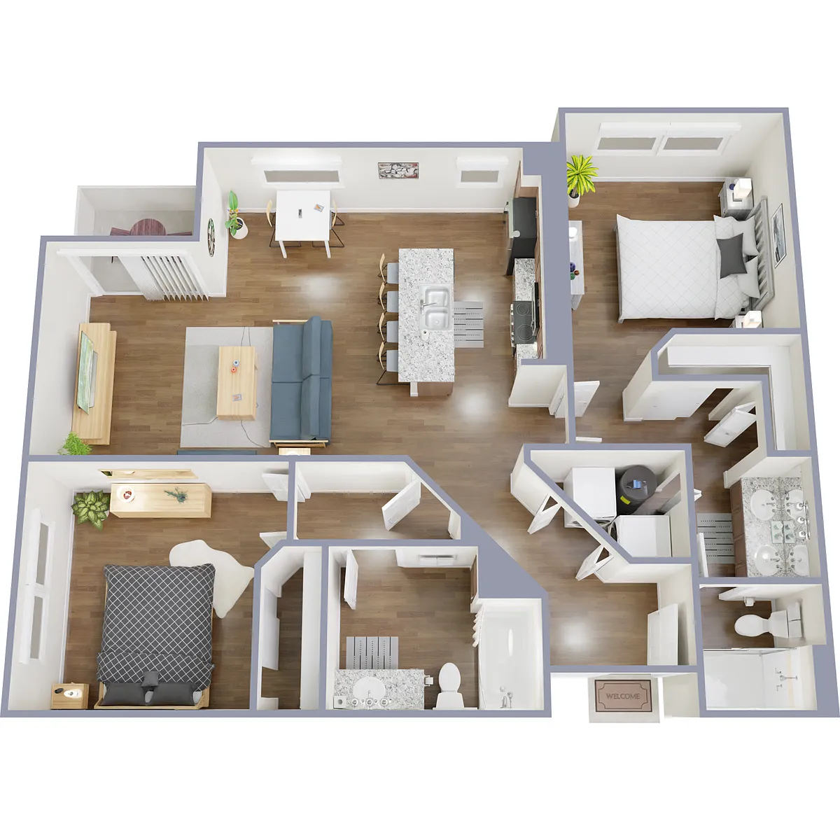 Floor plan B2