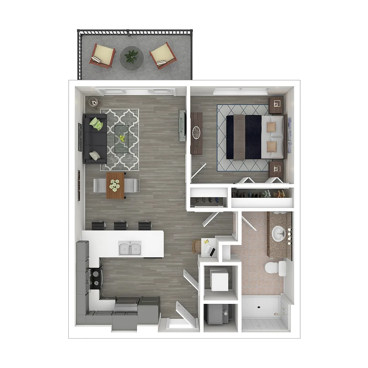 Floor plan A1