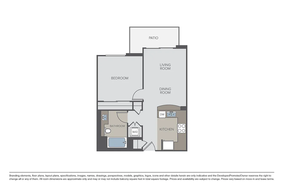 Floor plan The Huntington