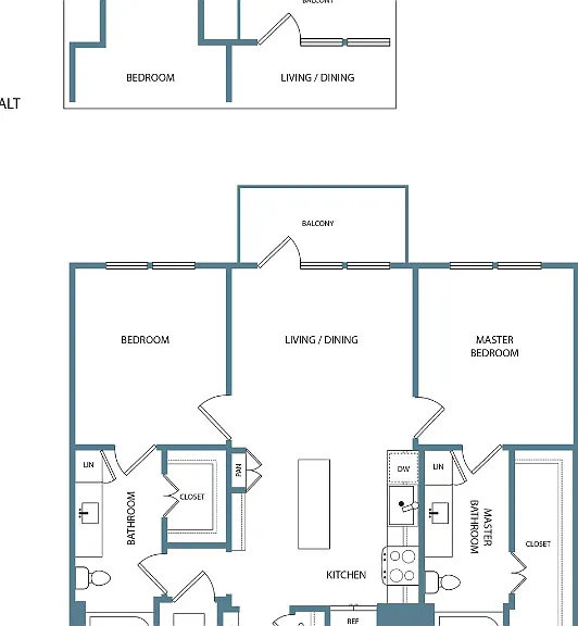 B2 Floorplan Diagram