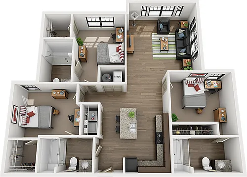 Floor plan Capstone