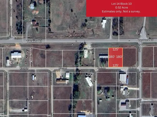 Texanna Rd Lot 14, Eufaula, OK 74432