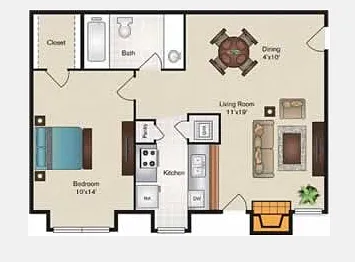 Floor plan A3F